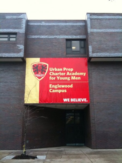 Urban Prep Englewood entrance