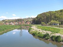 Valley of the creek Vidak with the settlement under Kamenjak forest. Prior to 1991, when it was annexed to the terriotry of Stubičke Toplice, the settlement on the picture (located on the north side of municipality) belonged to the territory of the village Andraševec.