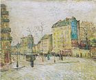 Boulevard de Clichy 1887 Van Gogh Museum, Amsterdam (F292)