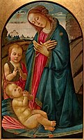 Virgin Child and Saint John (c.1480-1485) by Jacopo del Sellaio--Cantor Arts Center--Stanford.jpg