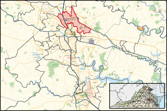 District map Virginia's 80th House of Delegates district (since 2024).svg