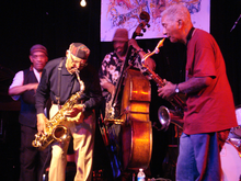 2Final set from Vision Festival XIII, June 11, 2008. From left to right: Billy Bang, Fred Anderson, William Parker and Kidd Jordan. Vision Festival.png