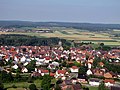 Blick von der Kugelsburg auf Volkmarsen