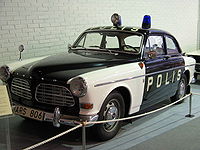Volvo Amazon (1969) Polizeiwagen in Schweden
