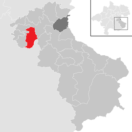 Poloha obce Waldneukirchen v okrese Steyr-vidiek (klikacia mapa)
