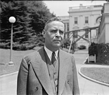 Rutledge in 1939, while on the U.S. Court of Appeals for the District of Columbia Washington, D.C., May 23. Judge Wiley Rutledge of the United States Court of Appeals for the District of Columbia was a White House caller today LCCN2016875696.jpg