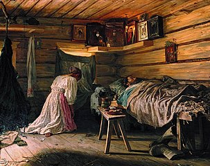 Le mari malade, 1881