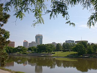 Downtown Wichita Central business district in Kansas, United States