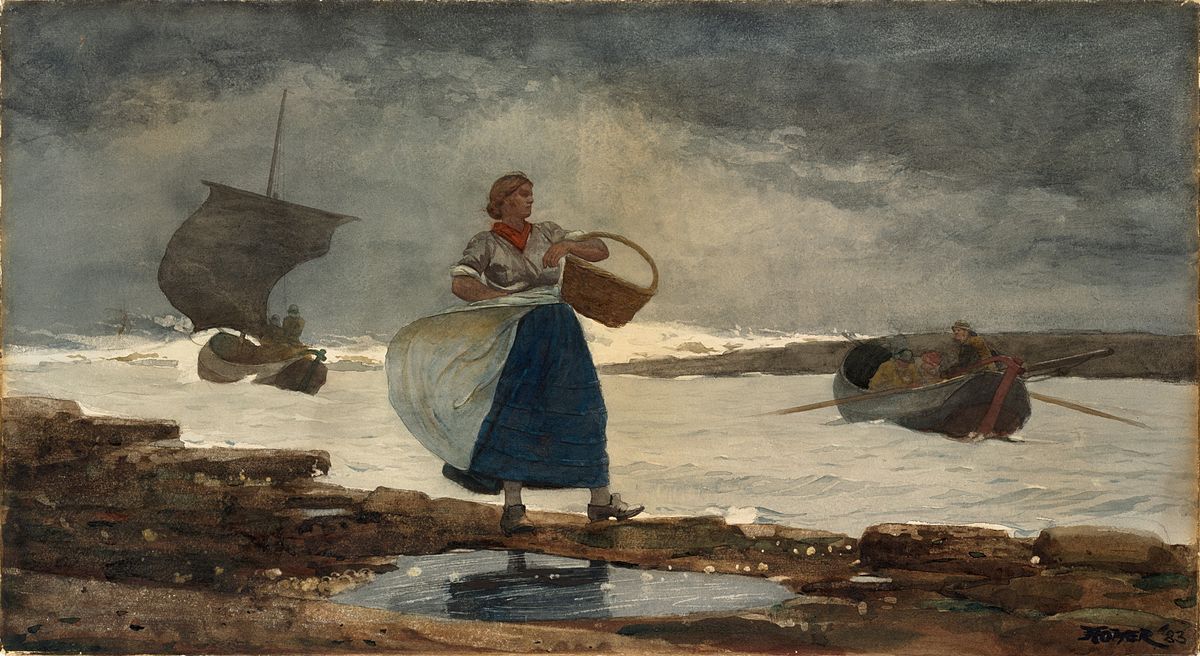 winslow homer inside the bar