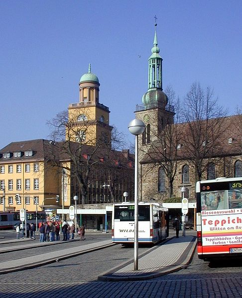 Townhall and Johannis-Church