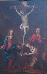 Tableau (XVIIIe) "Crucifixion"