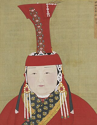 <span class="mw-page-title-main">Gugu hat</span> Historical Mongol hat