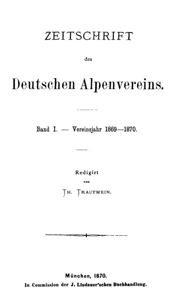 File:Zeitschrift des Deutschen und Österreichischen Alpenvereins 1870 Titel.png