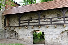 Teil der ehemaligen Stadtmauer