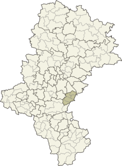 موقعیت شهرستان بیرونگ-لنجن در نقشه