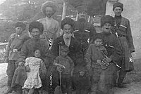 Un gruppo di residenti del villaggio di Dzherakh 1925