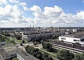 Панорама на завод „Могильовхимволокно“ – беларуска химическа компания за производство на полиетилентерефталат, полиестерни влакна и технически нитове