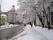 Московська вулиця (нині — вул. Князів Острозьких), 10 лютого 2013 року