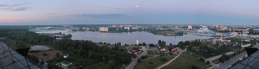 Kilátás a Shiryaykovo mikrokörzetre, 2012.