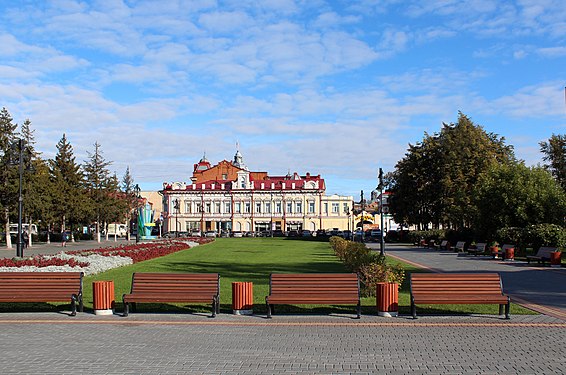 874. Площадь Революции — одна из первых городских площадей, Томск Автор — ОлесяМ14