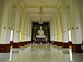 ด้านในพระอุโบสถหลังใหม่