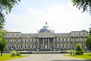 Laeken, the royal castle.