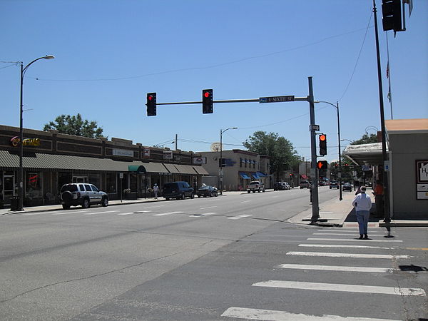 Cleveland Avenue in downtown Loveland