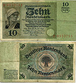 Deutsche Währungsgeschichte: Mark (1871–1923), Rentenmark (1923–1924), Reichsmark (1924–1948)