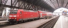 Train at Köln Hauptbahnhof