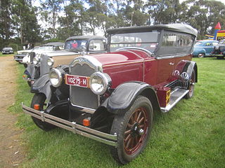 <span class="mw-page-title-main">Buick Master Six</span> 1920s American automobile