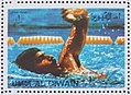 1972 stamp of Umm al-Quwain Mark Spitz 2.jpg