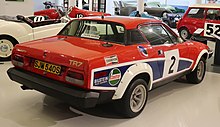Réservoir essence aluminium, Triumph TR7