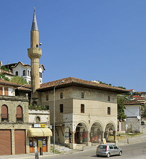 Bachelors Mosque cultural Monument in Albania