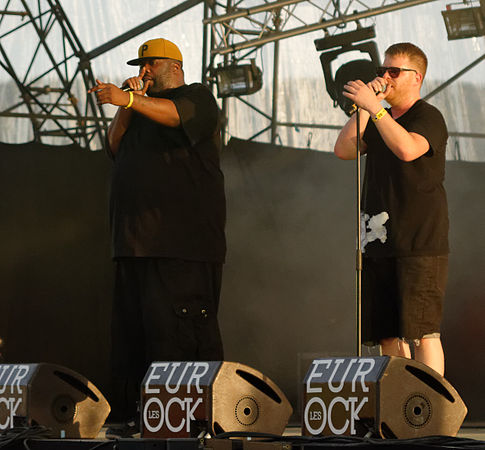 Run the Jewels, à la scène de la plage.