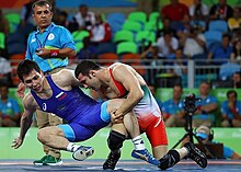 2016 Summer Olympics, Men's Freestyle Wrestling 57 kg 7.jpg