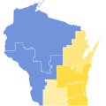 2016 Wisconsin Republican presidential primary by congressional district