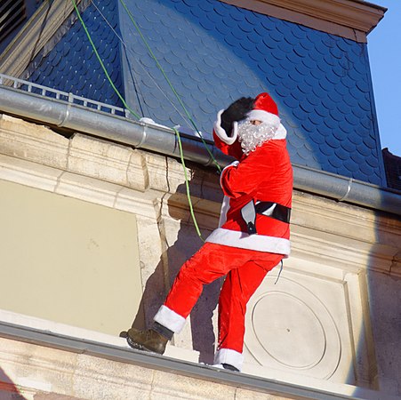 Arrivée du Père Noël.