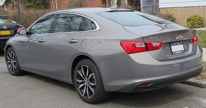 File:2017 Chevrolet Malibu LT rear 3.27.18.jpg