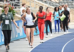 2019-09-01 ISTAF 2019 100 m women (Martin Rulsch) 01.jpg