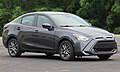 2019 Toyota Yaris LE sedan, front right view