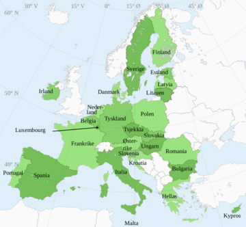 Den europeiske unions medlemsstater