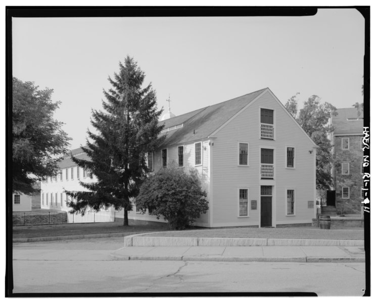 File:3-4 VIEW FROM NORTH CORNER. - Slater Mill, Pawtucket, Providence County, RI HAER RI,4-PAWT,3-11.tif