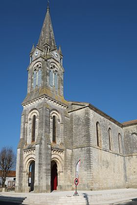 A Notre-Dame-de-l'Assomption Church, Château-d'Oléron cikk illusztráló képe