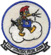 320° Squadrone di ricognizione strategica - SAC - Emblem.png
