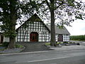 Half-timbered facade