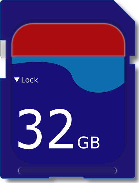 File:32GB SD card.svg