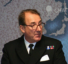 Zambellas speaking at Chatham House in 2012 Admiral Sir George Zambellas - Chatham House 2012.jpeg