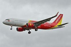 Airbus A320-200 från VietJet Air