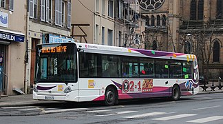 Heuliez Bus GX327, ancienne livrée Aléo Moulins