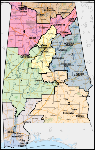 <span class="mw-page-title-main">Alabama's congressional districts</span>